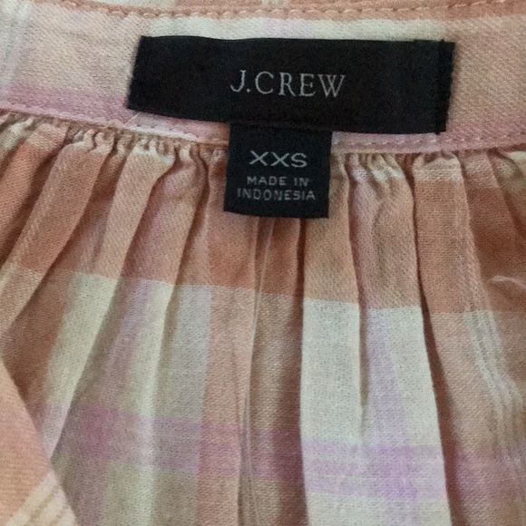 J. Crew soft flannel fall button down xs NWT - Picture 2 of 6